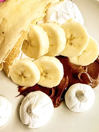 ヌテラバナナ＆クリーム