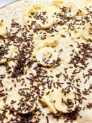 バナナチョコカスタード